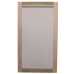 Glass Ready Unfinished Flat Panel 1 Pane Paint Grade Maple