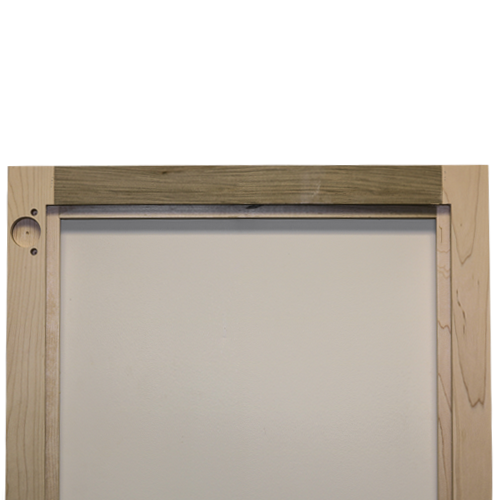 Glass Ready Unfinished Flat Panel 1 Pane Paint Grade Maple