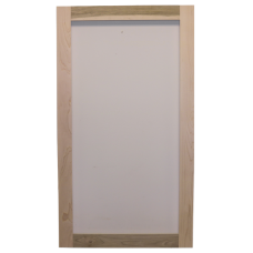 Glass Ready Unfinished Shaker Panel 1 Pane Paint Grade Maple