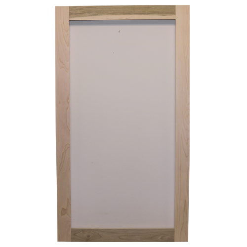 Glass Ready Unfinished Shaker Panel 1 Pane Paint Grade Maple