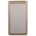 Glass Ready Unfinished Shaker Panel 1 Pane Paint Grade Maple