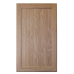 Unfinished Cabinet Door  Flat Beaded Panel Oak