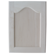 Unfinished Cabinet Door  Flat Panel With Cathedral Cherry