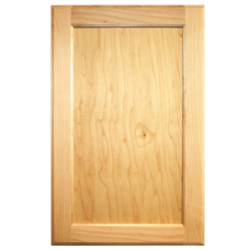 Unfinished Cabinet Door  Flat Panel Oak
