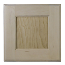 Unfinished Cabinet Door  Flat Panel Paint Grade Maple