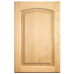 Unfinished Cabinet Door  Raised Panel With Arch Cherry
