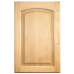 Unfinished Cabinet Door  Raised Panel With Arch Maple