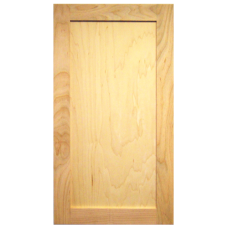 Unfinished Cabinet Door  Shaker Cherry