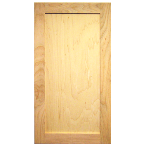 UNFINISHED CABINET DOOR SHAKER CHERRY
