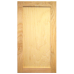 Unfinished Cabinet Door  Shaker Maple