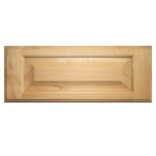 Unfinished Raised Panel Drawer Front Cherry