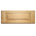 Unfinished Raised Panel Drawer Front Oak