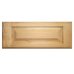 Unfinished Raised Panel Drawer Front Paint grade Maple