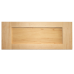 Unfinished Shaker Panel Drawer Front  Maple