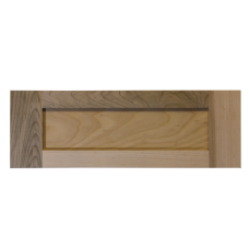 Unfinished Shaker Panel Drawer Front  Paint grade Maple