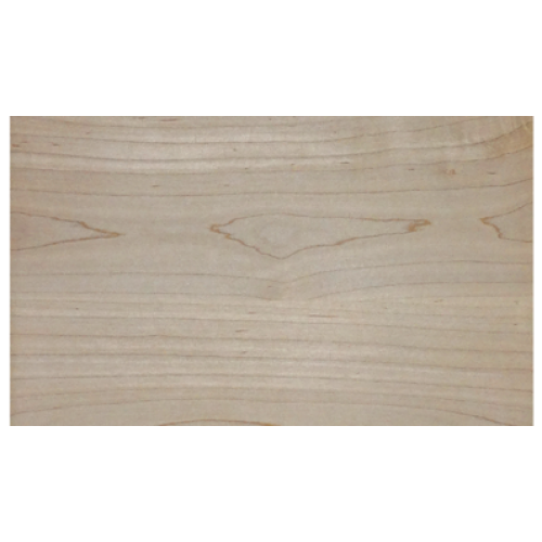 Unfinished Solid Slab Drawer Front Maple