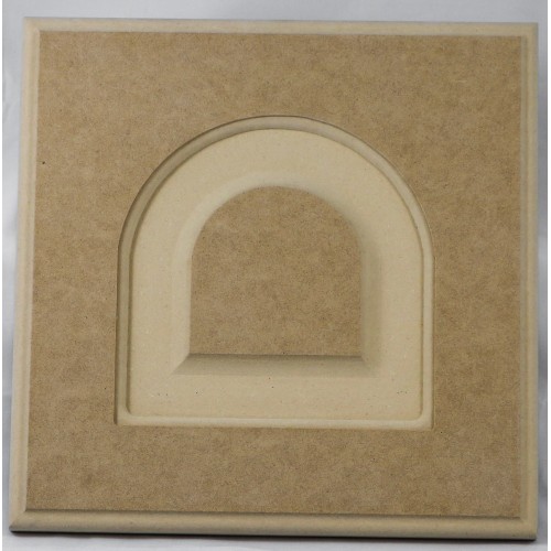 MDF Raised Panel With Arch