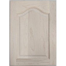 Unfinished Cabinet Door  Raised Panel With Cathedral Paint Grade Maple